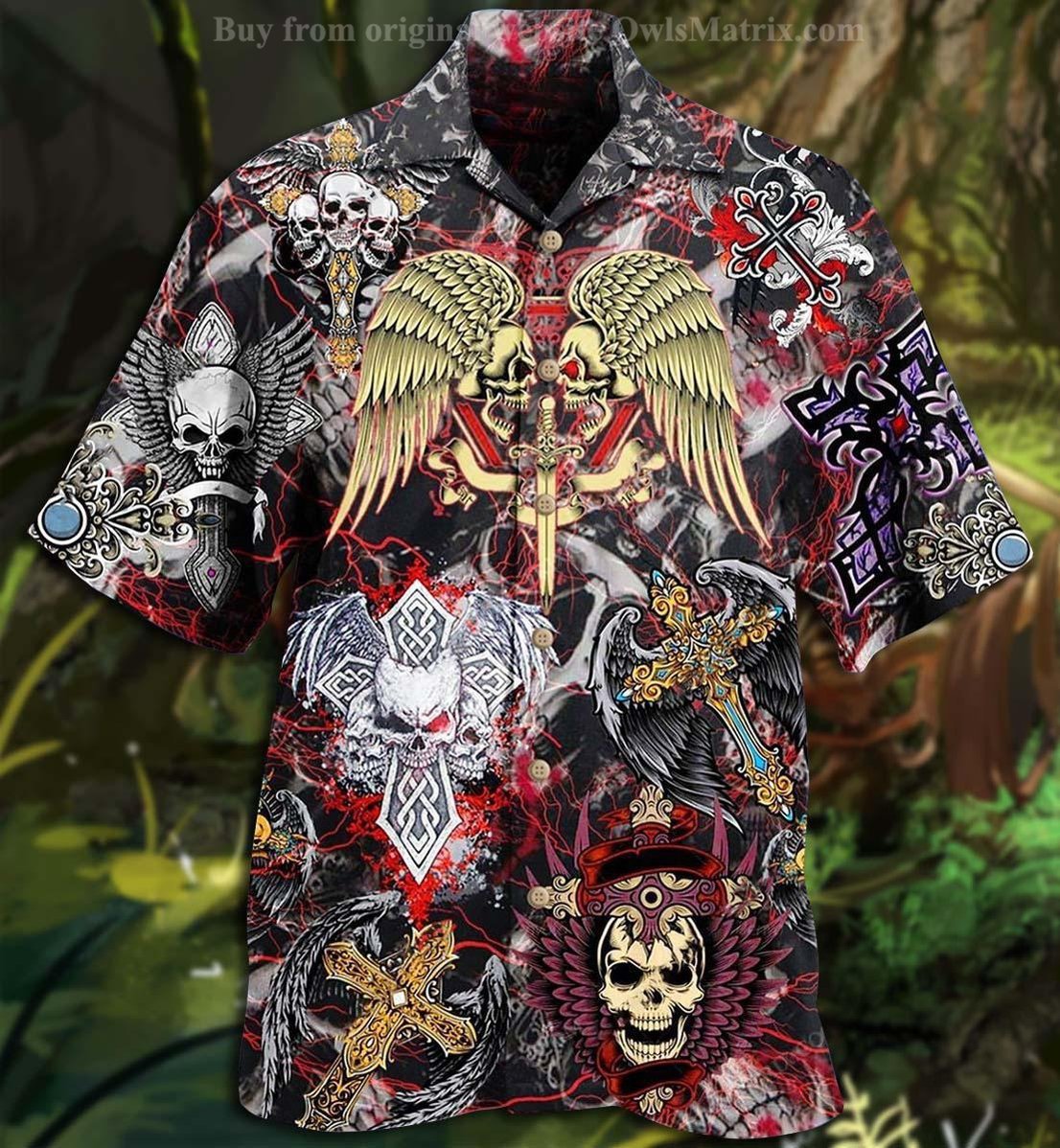 Skull Loves Key Limited - Hawaiian Shirt{Size}