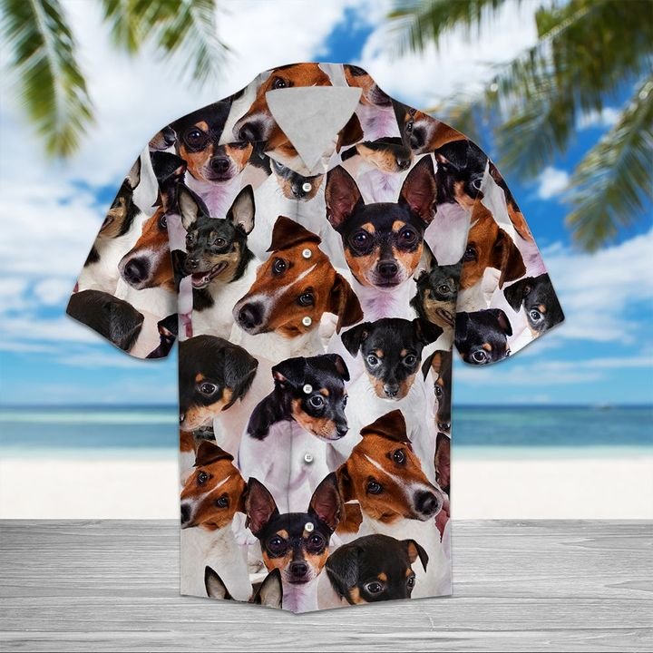 Toy Fox Terrier Awesome Hawaiian Shirt Summer Button Up Shirt For Men Latest Shirt 2020{Size}