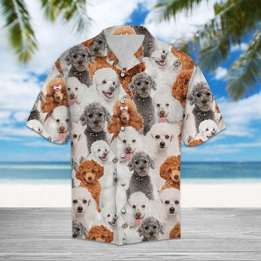 Shop Poodle Hawaiian Shirt{Size}