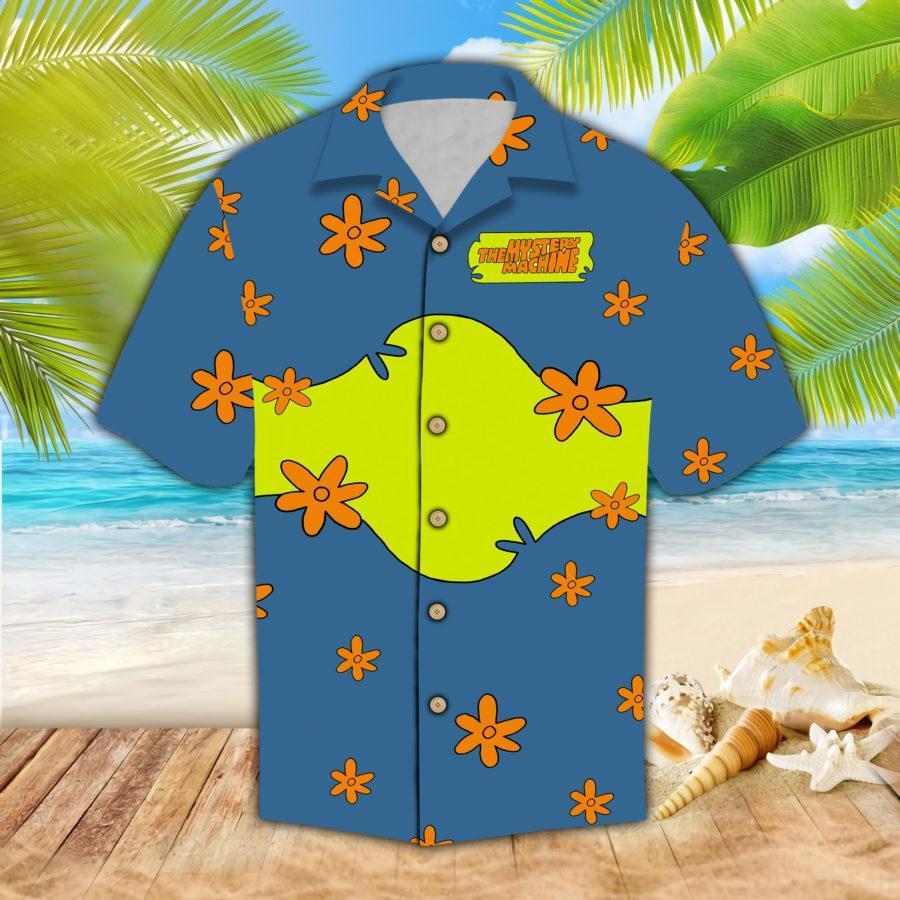 The Mystery Machine Hawaiian Aloha Shirts #H{Size}