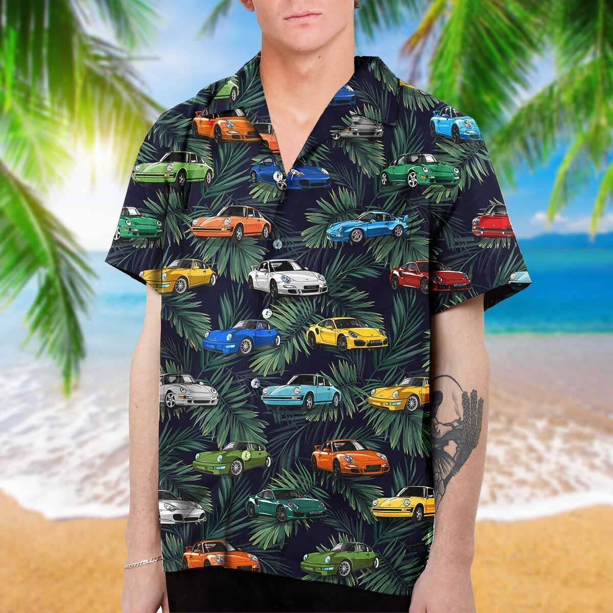 Shop Car Hawaiian Shirt{Size}