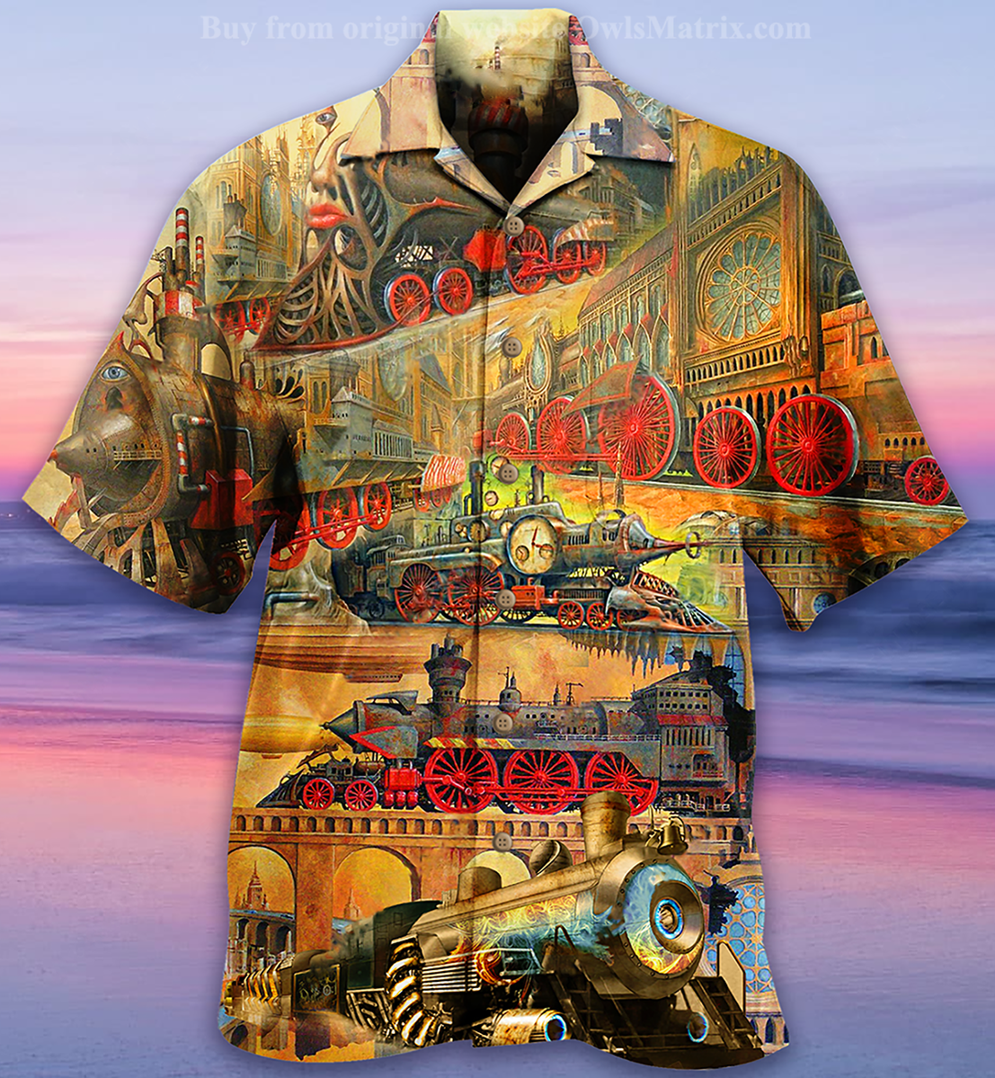 Train - My Life Is A Train Limited - Hawaiian Shirt{Size}