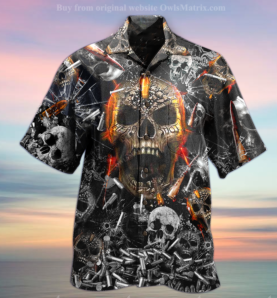 Skull Oh My Skull Limited - Hawaiian Shirt{Size}