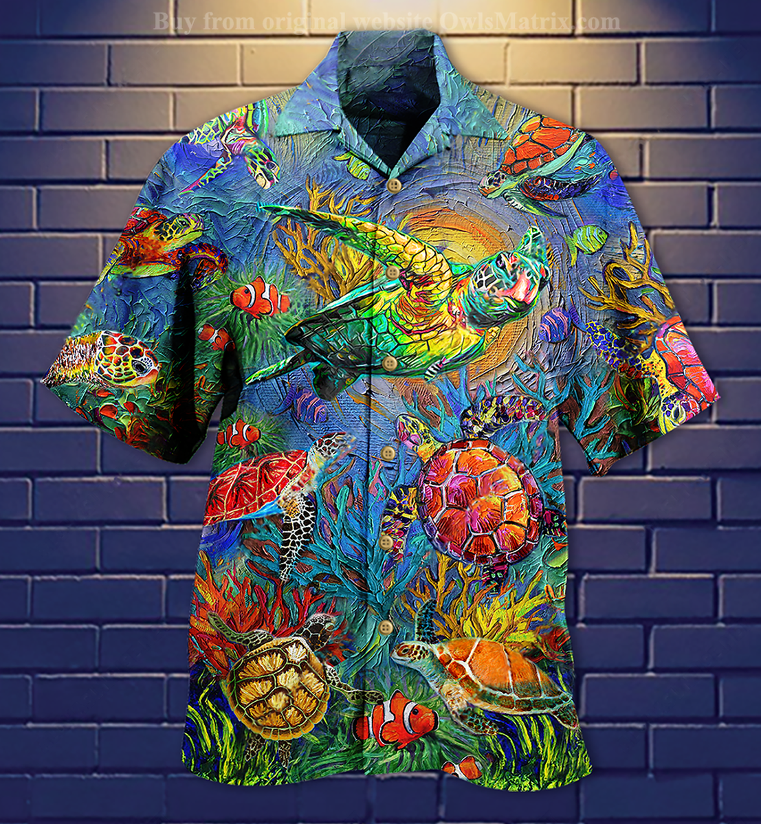 Turtle Have A Turtley Awesome Day - Hawaiian Shirt{Size}