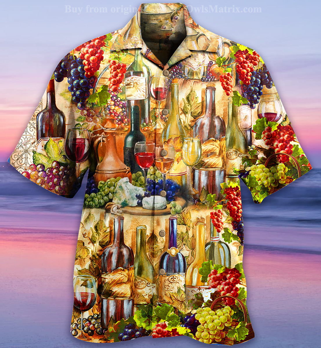 Wine I Don't Give A Sip Limited - Hawaiian Shirt{Size}