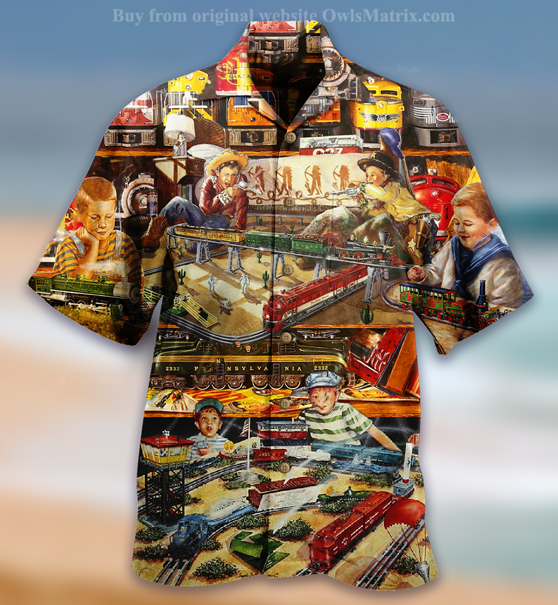 Train Toys Amazing Limited - Hawaiian Shirt{Size}