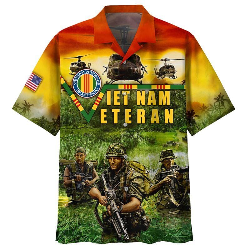 Vietnam veteran of America Hawaiian Shirts #KV{Size}