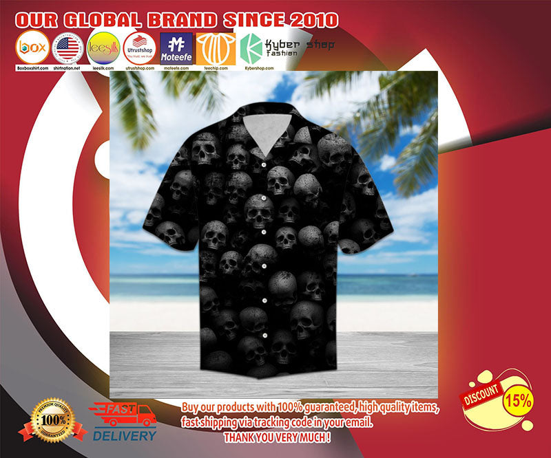 Skull Hawaiian Shirt â{Size}