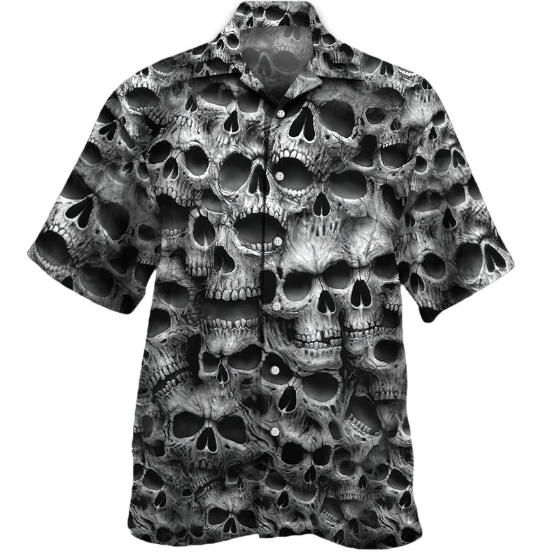 Skull Hawaiian Shirt | For Men & Women | Adult | HW4432{Size}