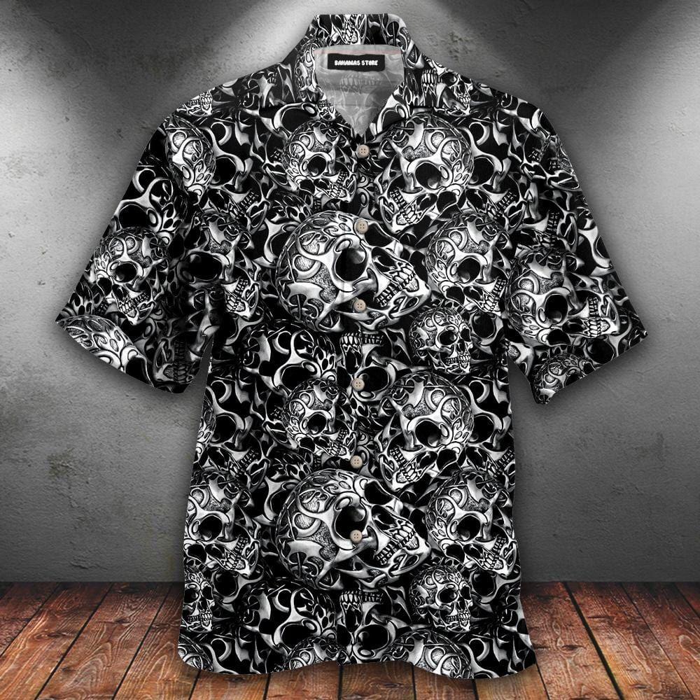 Skull Hawaiian Shirt | For Men & Women | Adult | HW8263{Size}