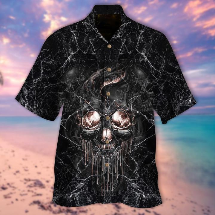 Skull Hawaiian Shirt | For Men & Women | Adult | HW9228{Size}