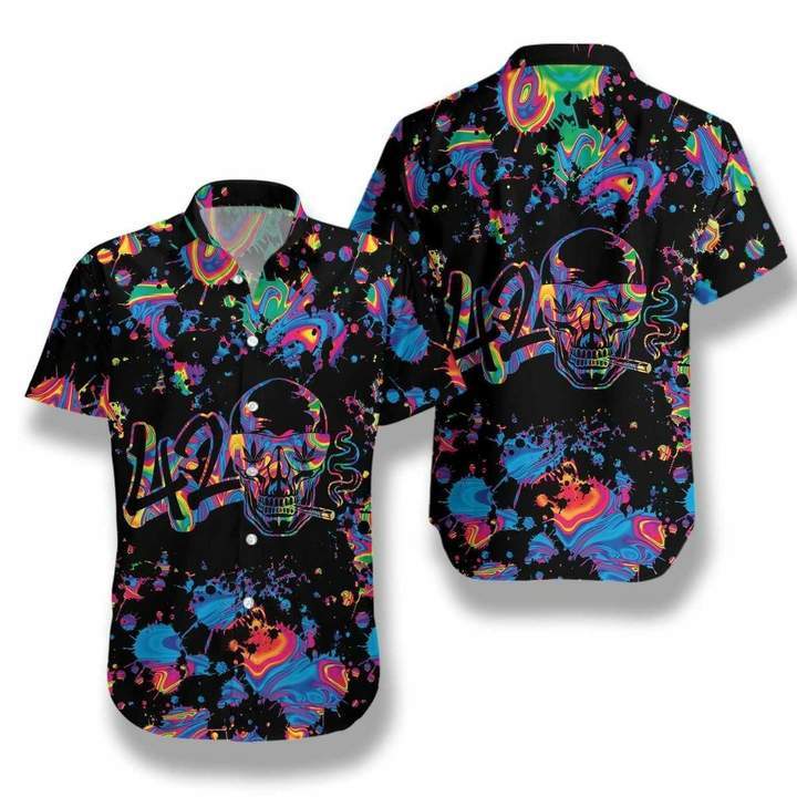 Skull Vibes Hawaiian Shirt | For Men & Women | Adult | HW7923{Size}