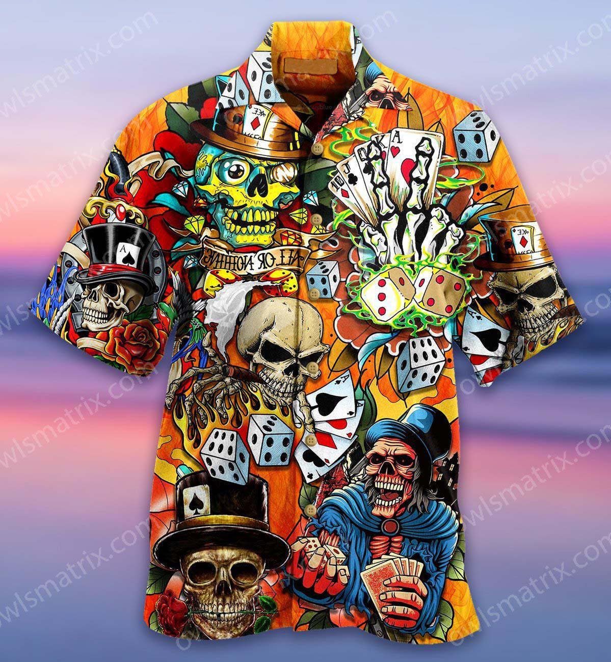 Skull Life Style - Hawaiian Shirt 7{Size}