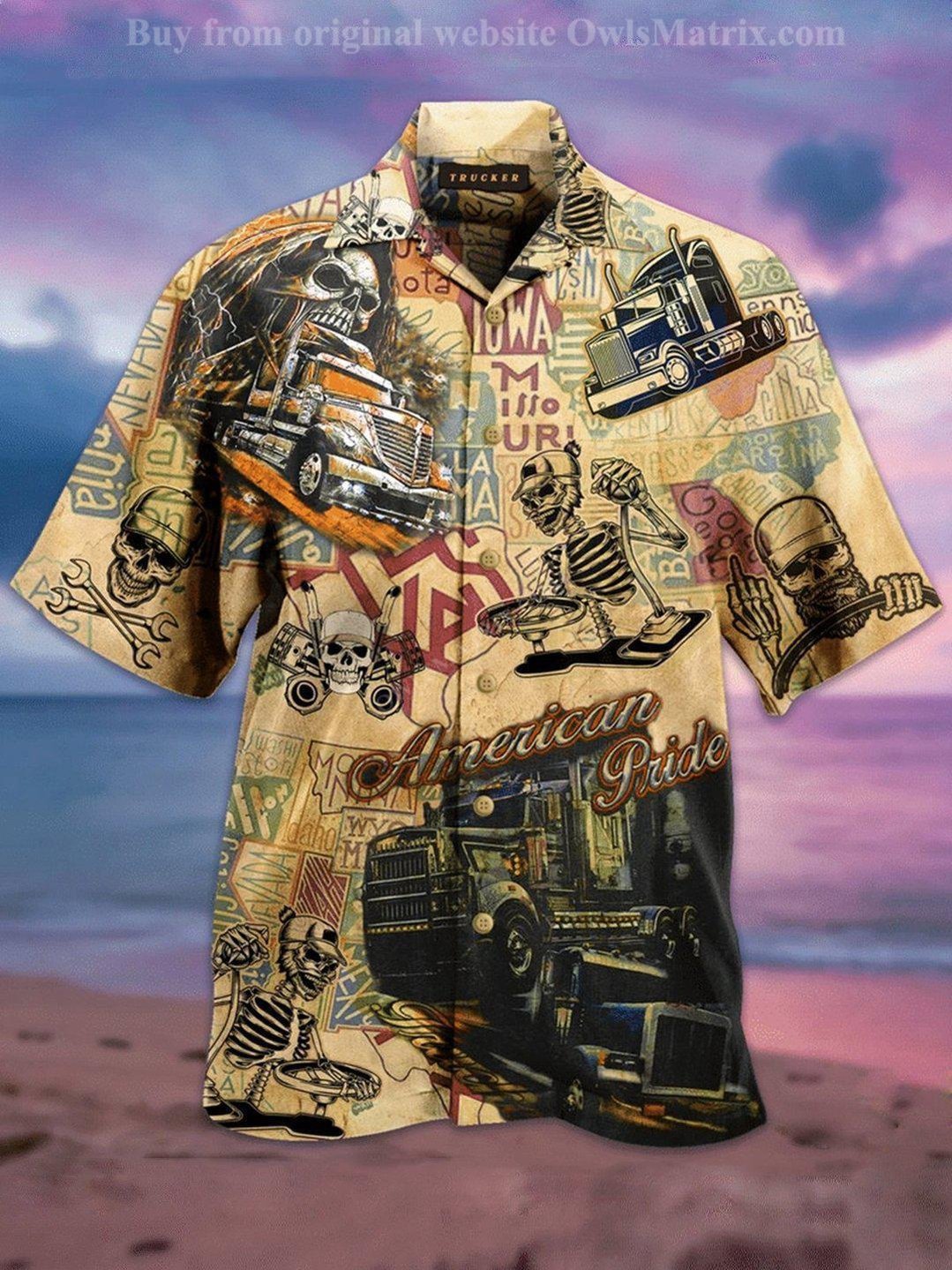 Skull Love Life Limited - Hawaiian Shirt 2{Size}