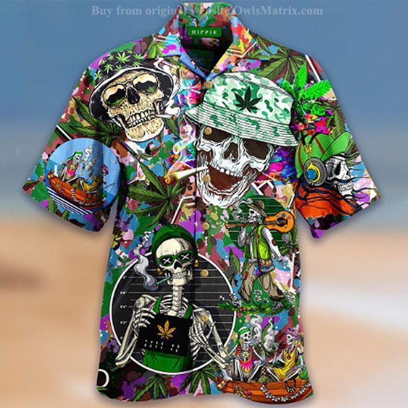 Skull Life Style - Hawaiian Shirt 3{Size}