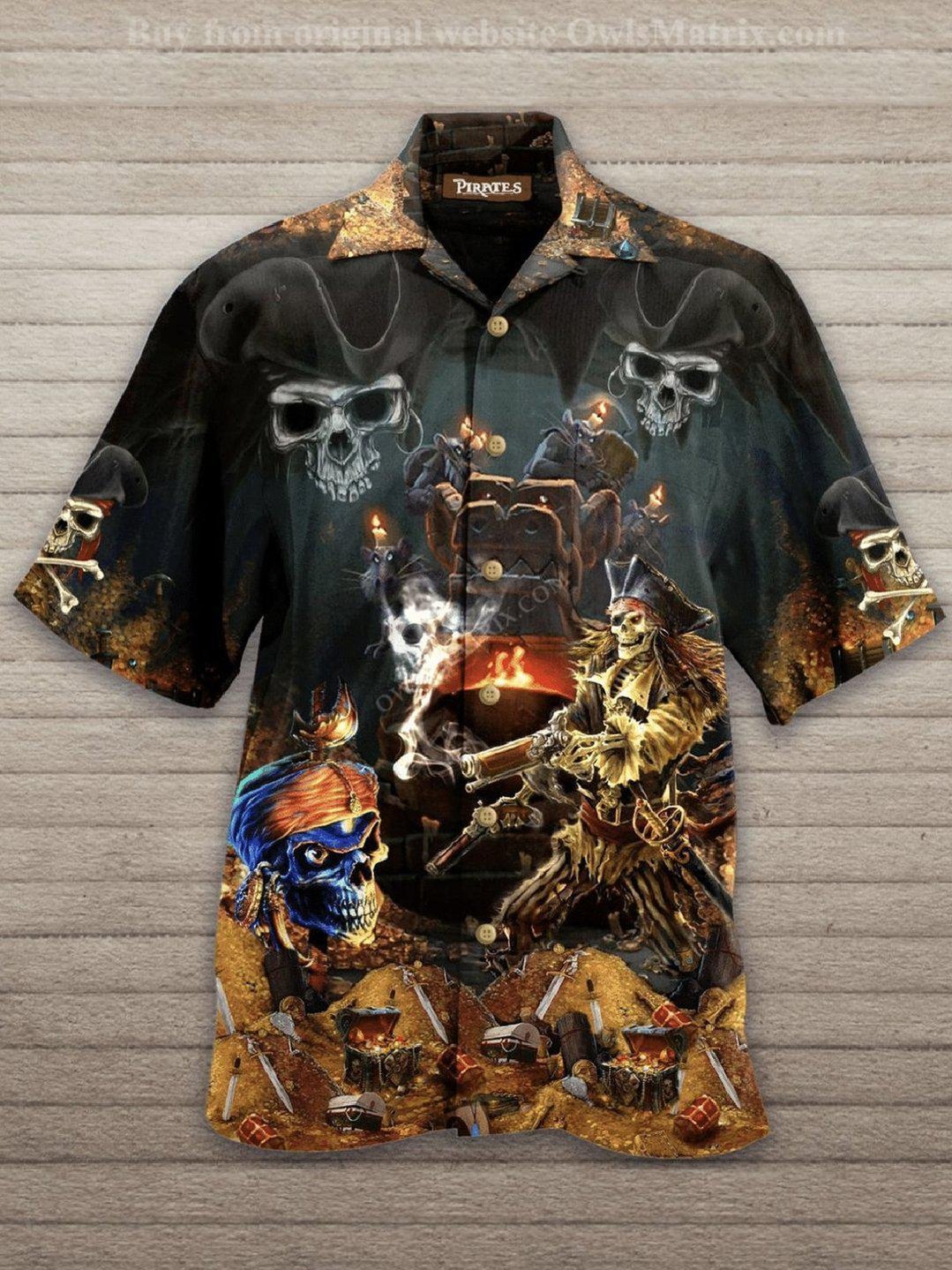 Skull Love Life Limited - Hawaiian Shirt 6{Size}