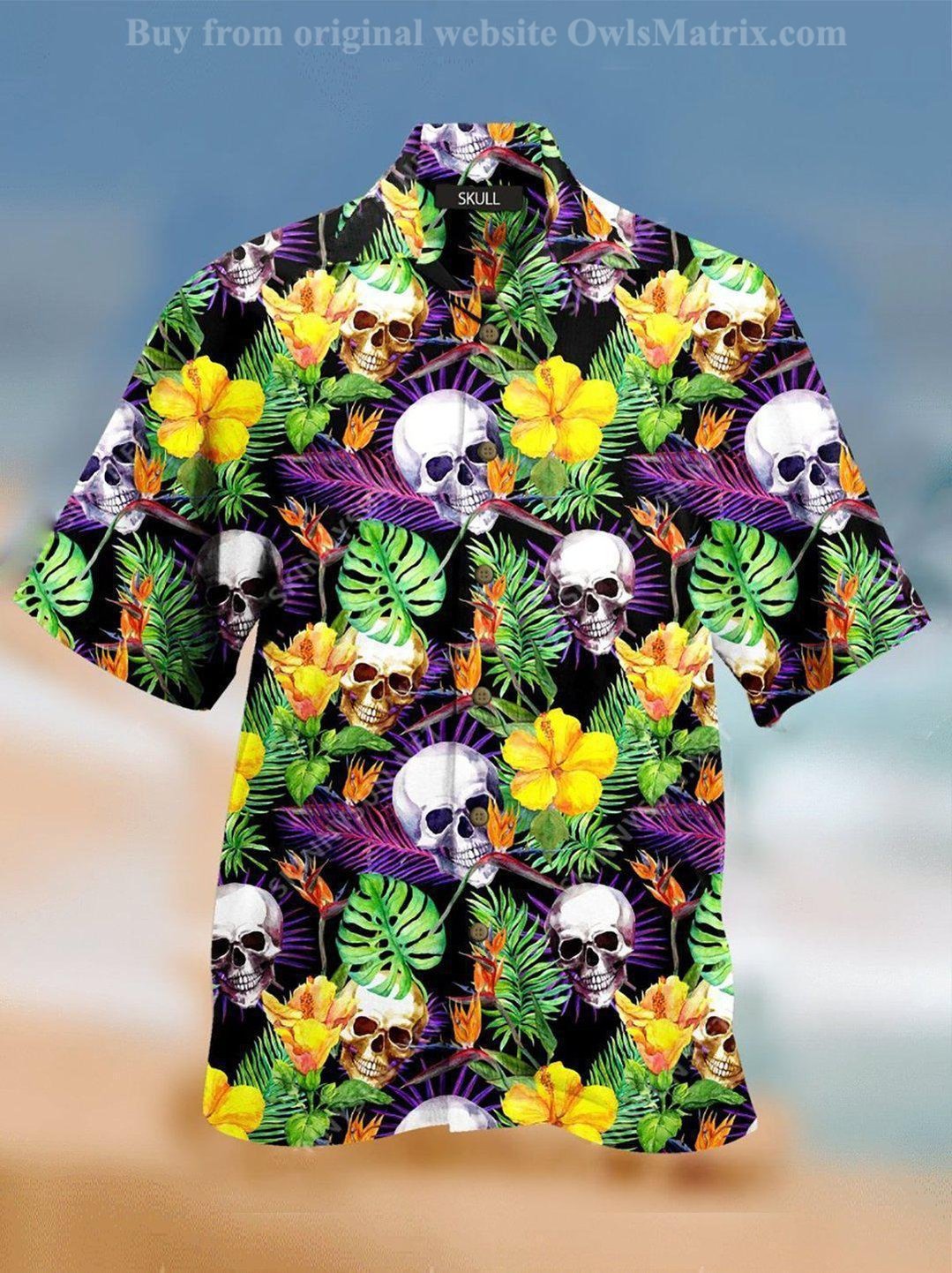 Skull Love Life Limited - Hawaiian Shirt 7{Size}