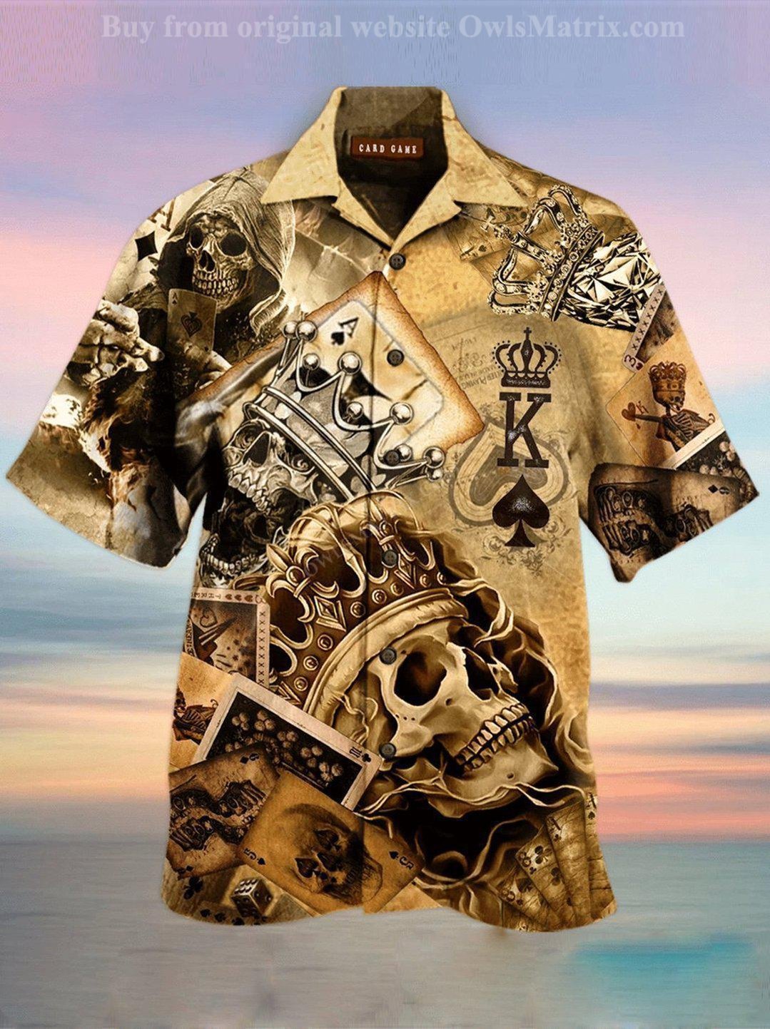 Skull Love Life Limited - Hawaiian Shirt 8{Size}