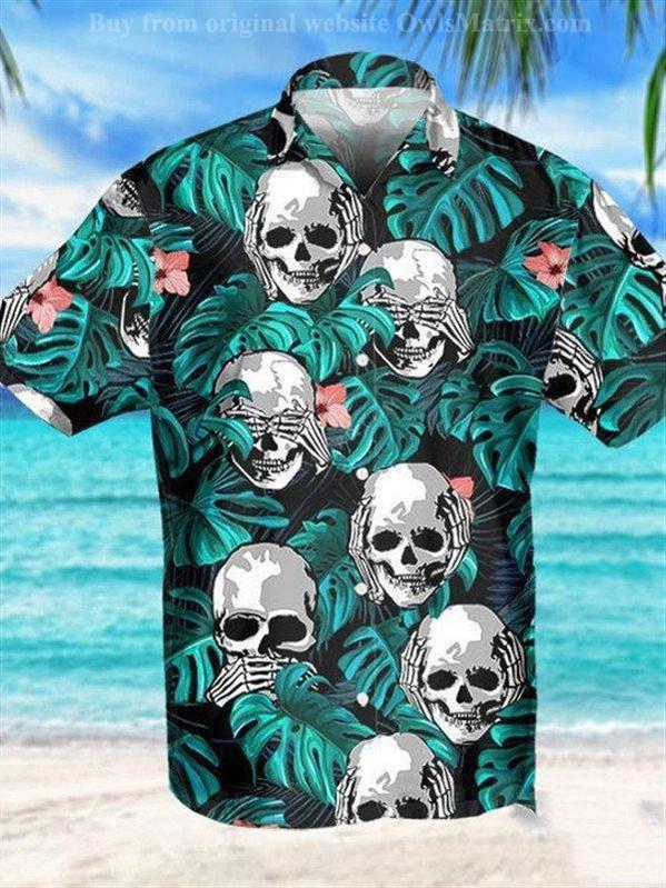 Skull Love Life Limited - Hawaiian Shirt 1{Size}