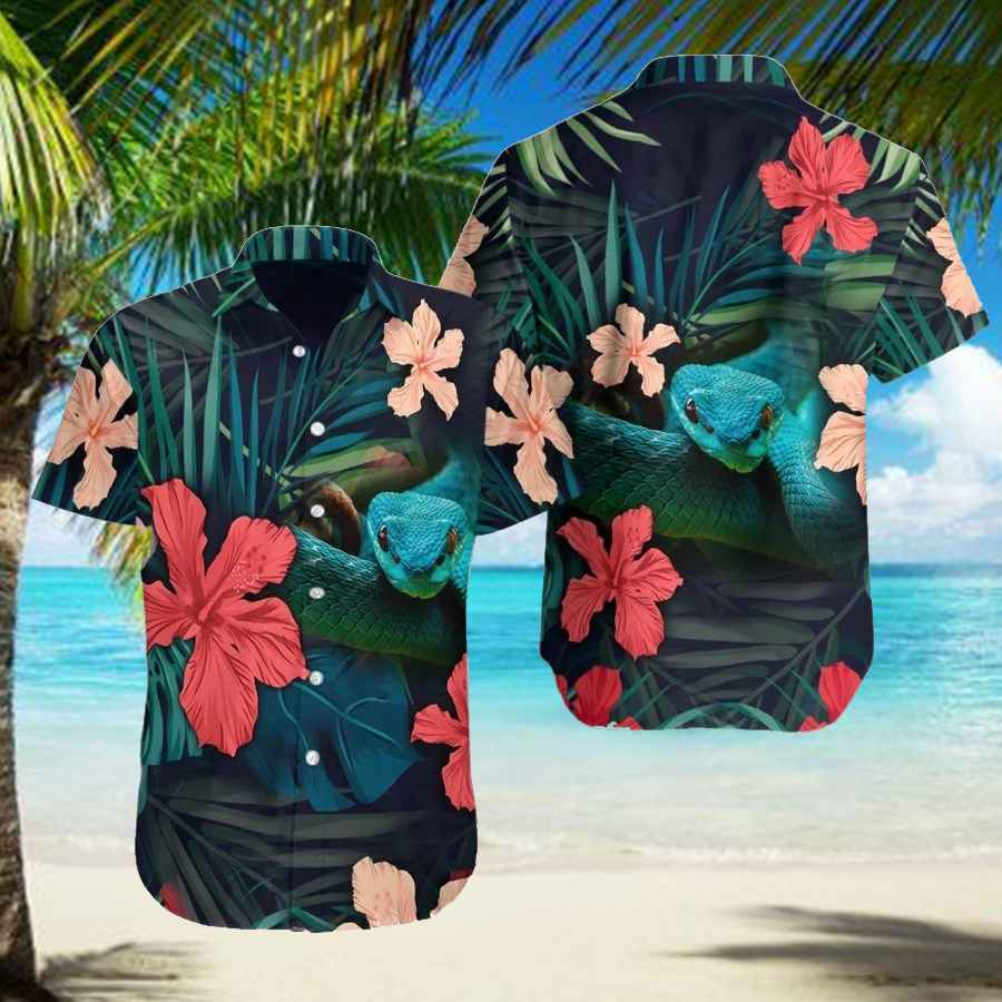 Snake Hawaiian Shirt | For Men & Women | Adult | HW2926{Size}