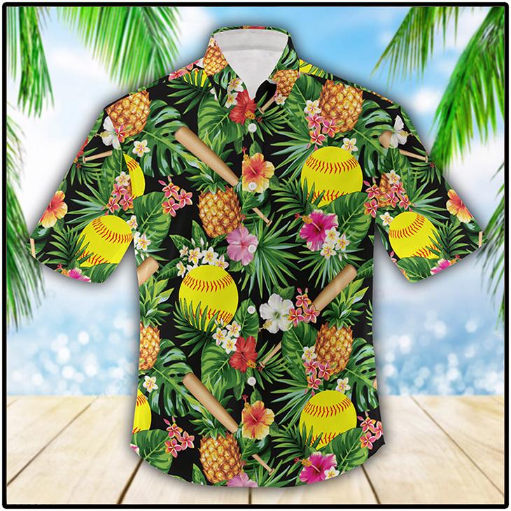 Softball Hawaiian Shirt | For Men & Women | Adult | HW9659{Size}