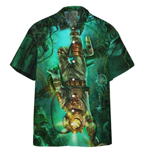 Steampuck Hawaiian Shirt | For Men & Women | Adult | HW8354{Size}