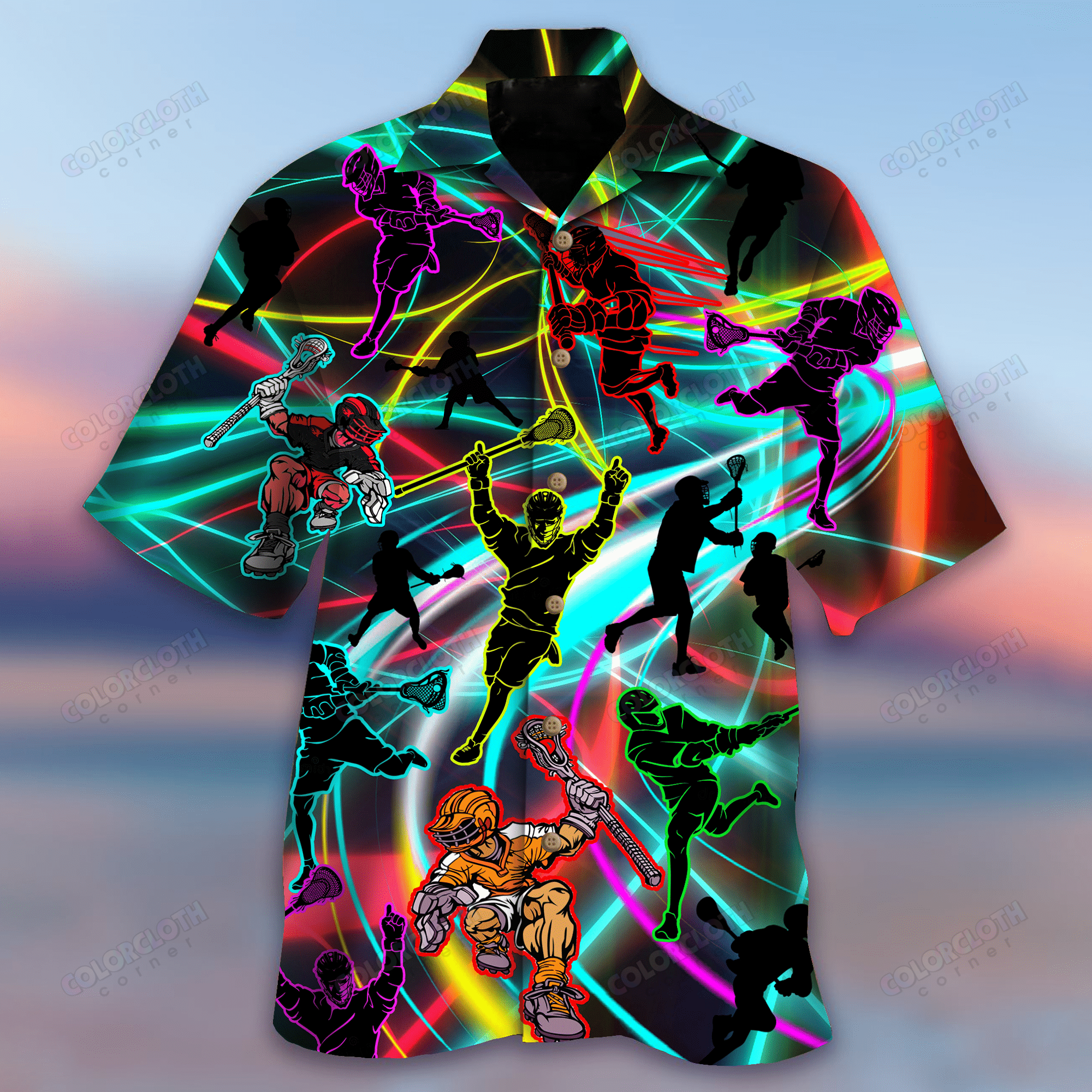 Stick Together With Lacrosse Hawaiian Shirt | For Men & Women | Adult | HW5353{Size}