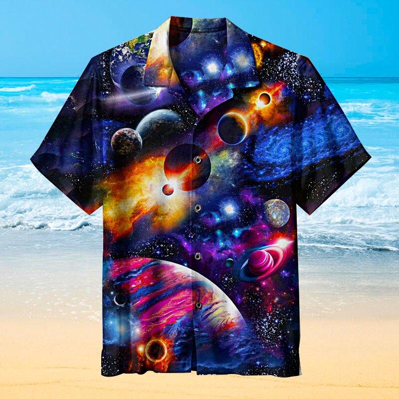 Stunning Universe Milky Way Hawaiian Shirt | For Men & Women | Adult | HW6553{Size}