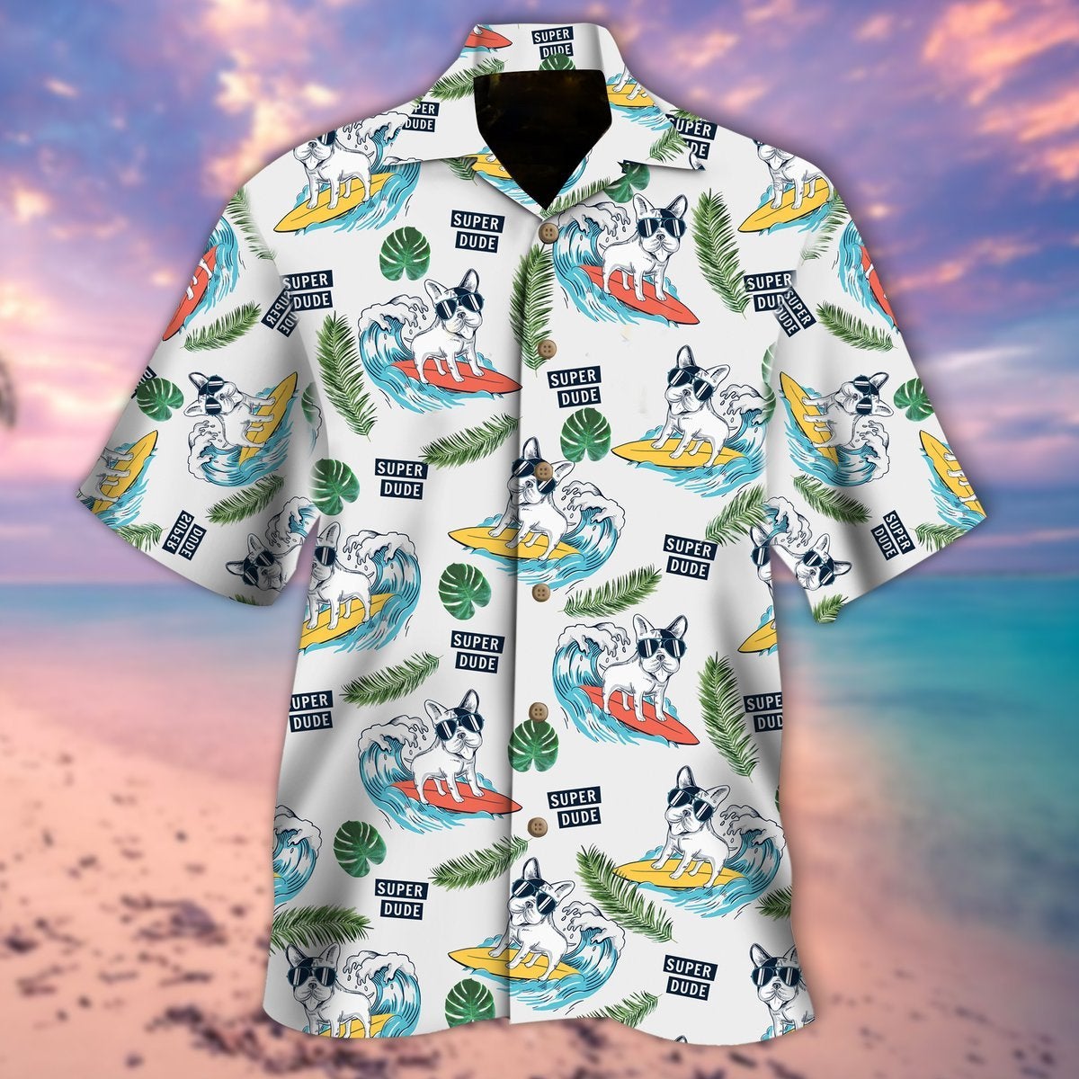 Surfing Dog Hawaiian Shirt | For Men & Women | Adult | HW6592{Size}