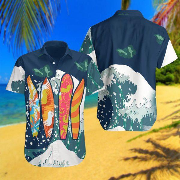 Surfing Hawaiian Shirt | For Men & Women | Adult | HW4475{Size}