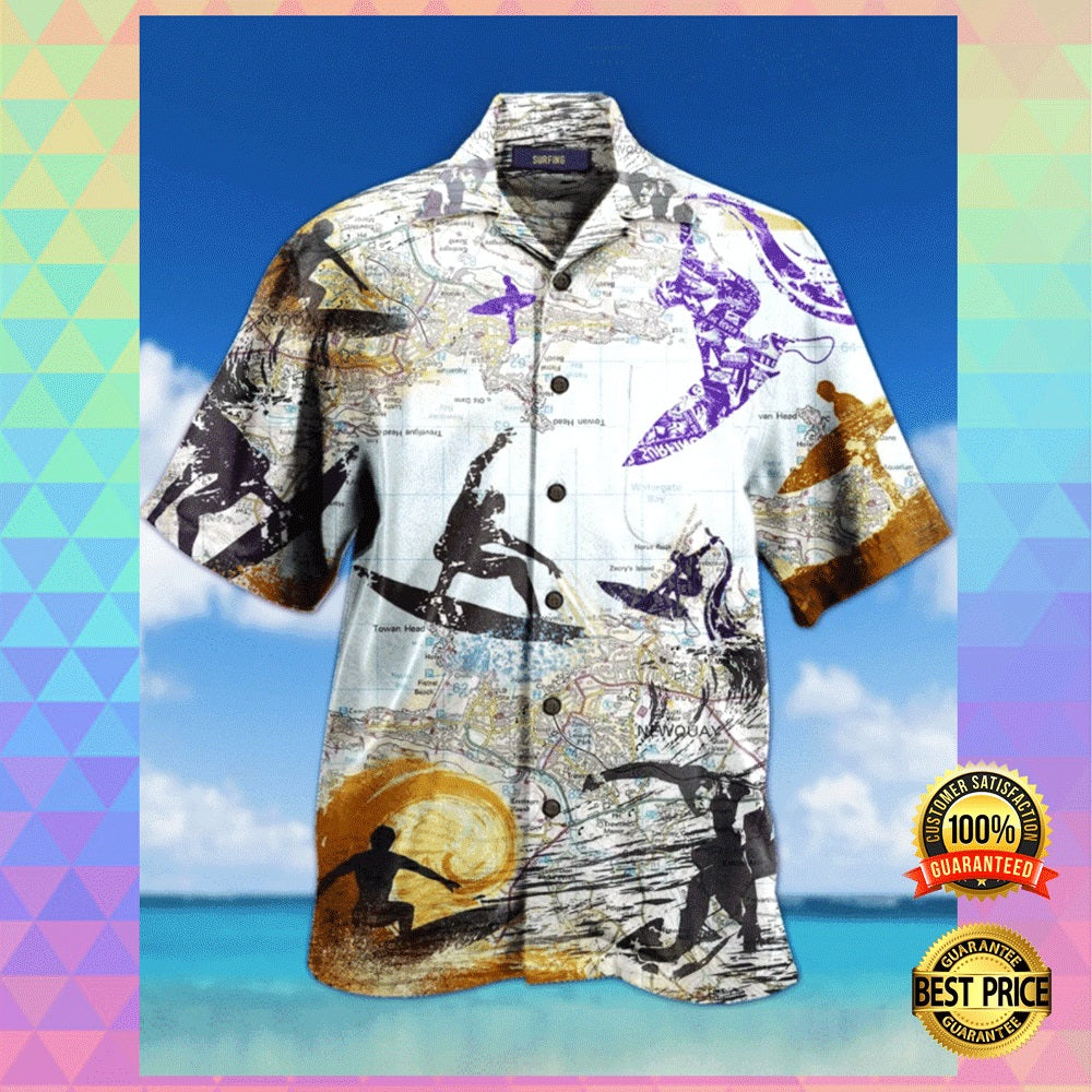 Surfing Hawaiian Shirt{Size}