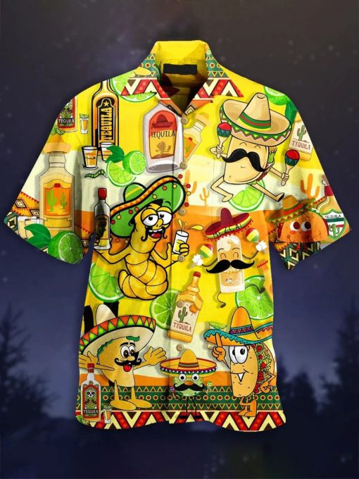 Tacos Tequila Hawaiian Shirt | For Men & Women | Adult | HW3879{Size}