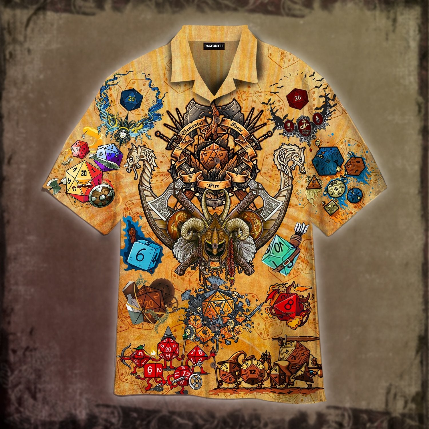 Take A Chance And Roll The Dice DnD Hawaiian Shirt | For Men & Women | Adult | HW4805{Size}