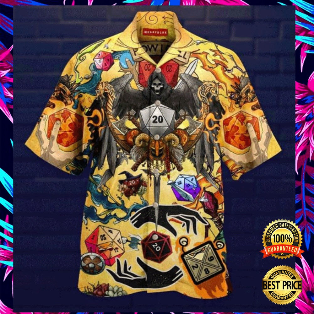 Take A Chance And Roll The Dice Hawaiian Shirt{Size}