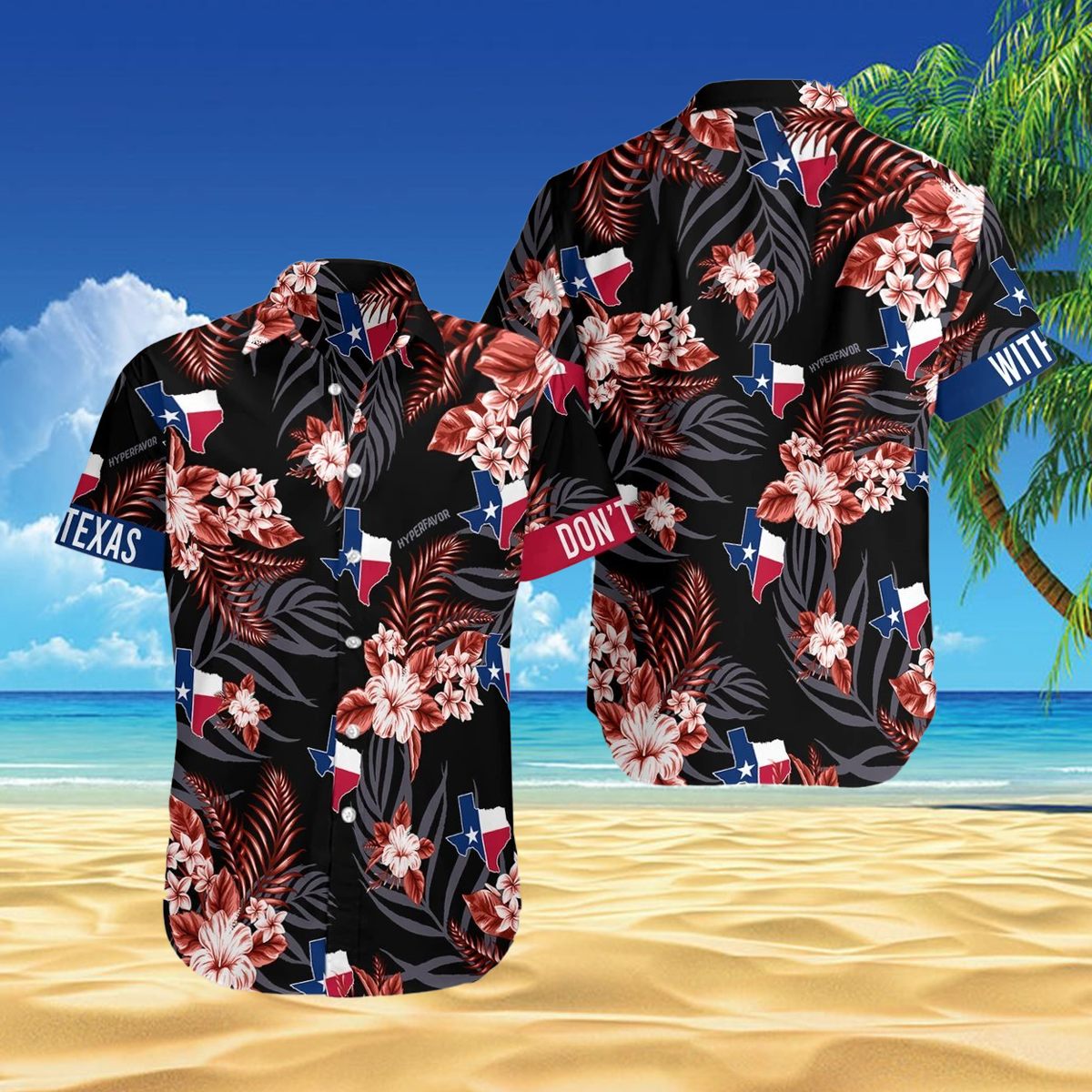 Texas Hawaiian Shirt | For Men & Women | Adult | HW2748{Size}