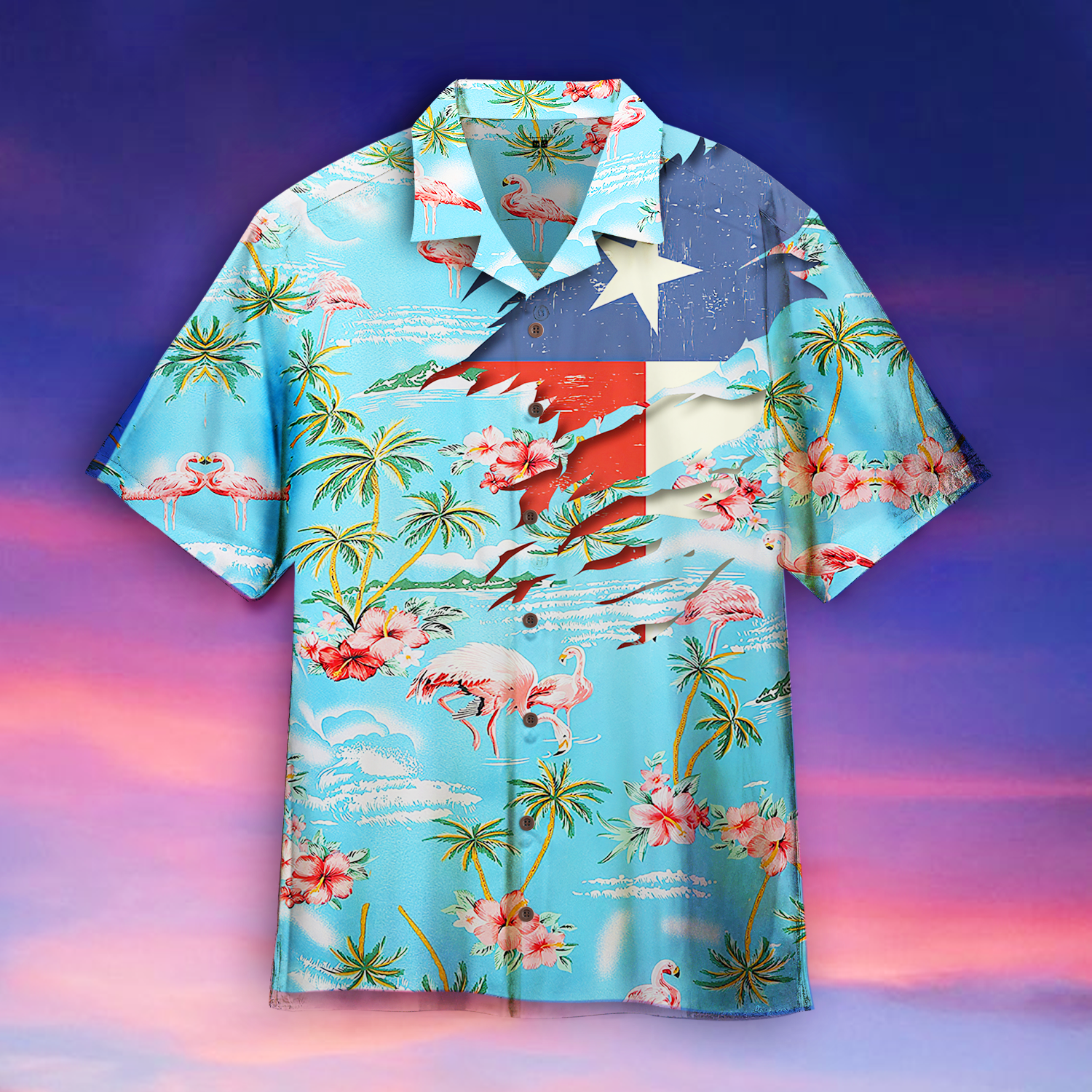 Texas Hawaiian Shirt | For Men & Women | Adult | HW6505{Size}