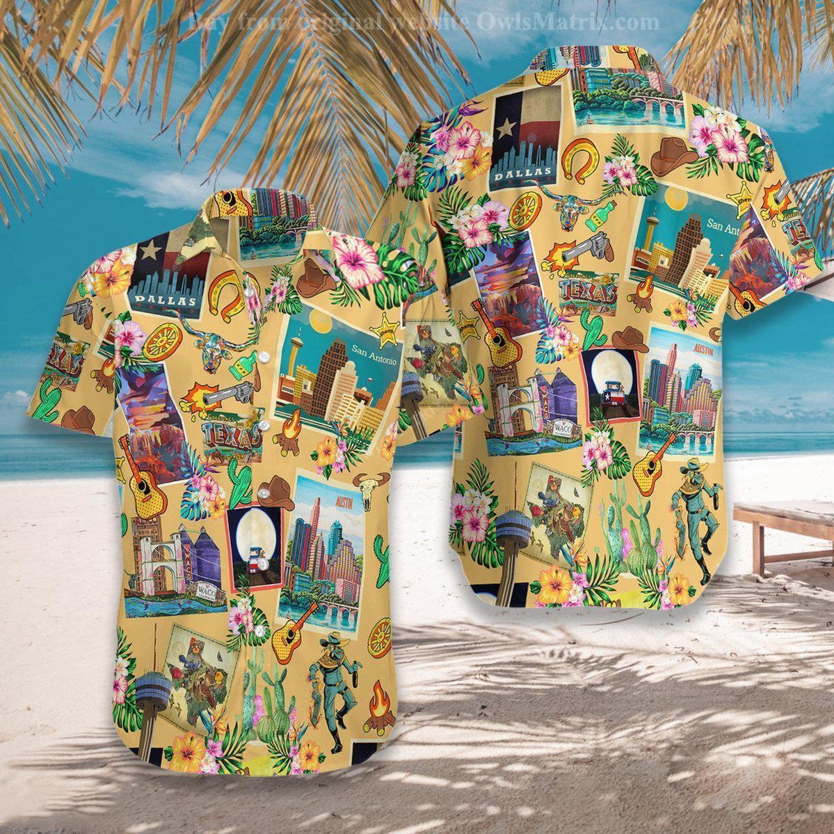 Texas Peace Life Style Limited - Hawaiian Shirt 18{Size}