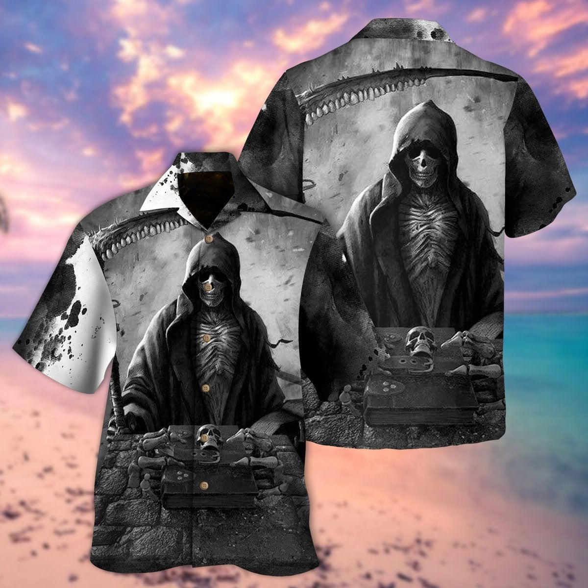 The Death Hawaiian Shirt | For Men & Women | Adult | HW9387{Size}