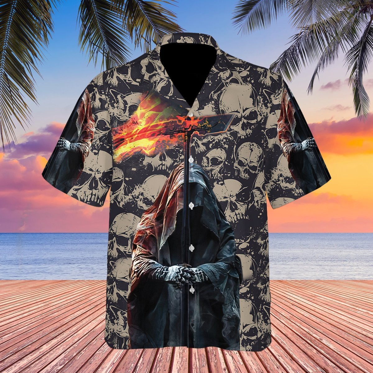 The Death Scythe Hawaiian Shirt | For Men & Women | Adult | HW9382{Size}