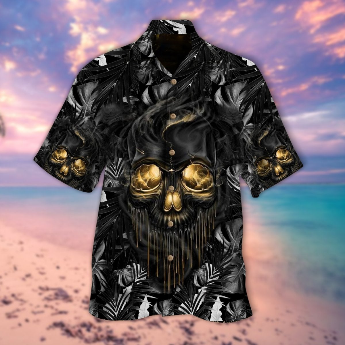 The Death Smoke Hawaiian Shirt | For Men & Women | Adult | HW9379{Size}