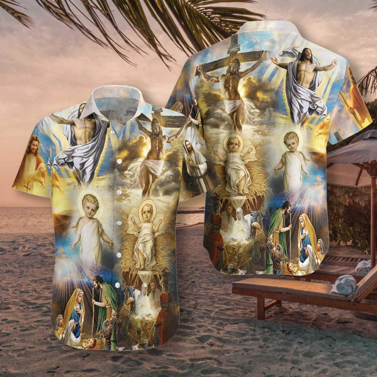 The Life of Jesus Hawaiian Shirt | For Men & Women | Adult | HW5600{Size}