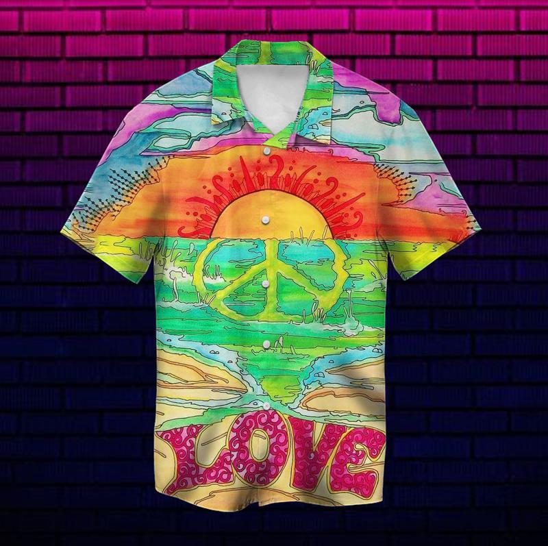 The Sunset Of Love Hawaiian Shirt | Unisex | Adult | HW5002{Size}