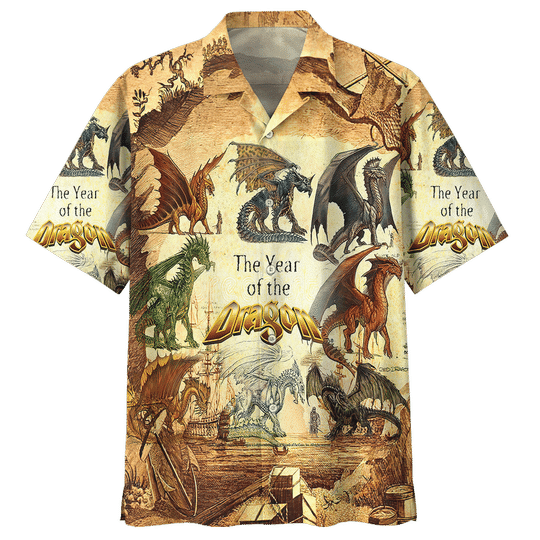 The Year Of The Dragon Hawaiian Shirt | For Men & Women | Adult | HW7194{Size}