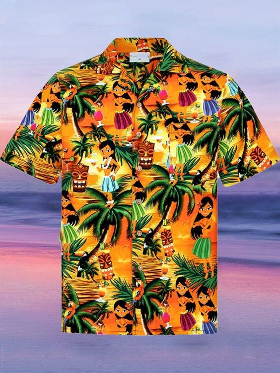 Tiki Aloha Hawaiian Shirt | For Men & Women | Adult | HW4050{Size}