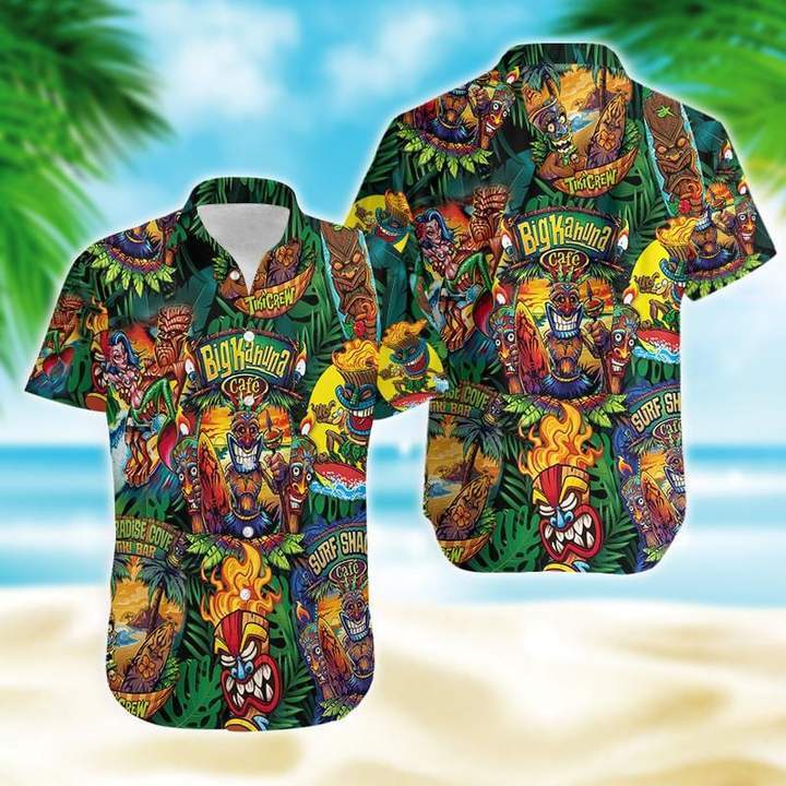 Tiki Crew Hawaiian Shirt | For Men & Women | Adult | HW3695{Size}