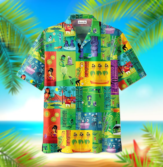 Tiki Tiki Life Mortem Hawaiian Shirt | For Men & Women | Adult | HW8238{Size}