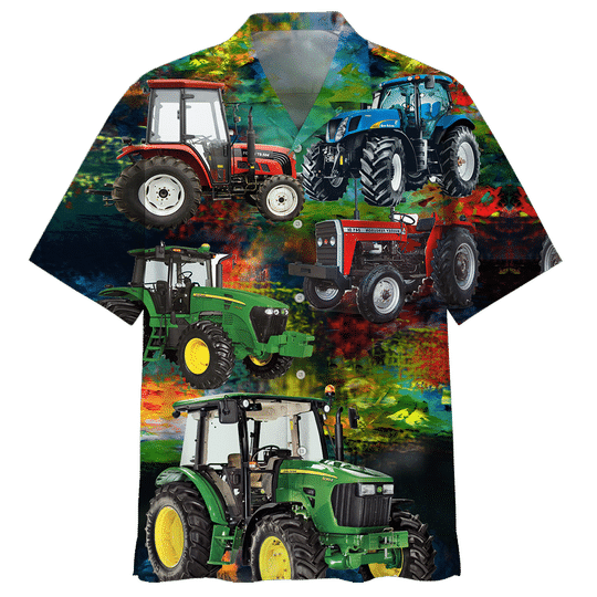 Tractor Hawaiian Shirt | For Men & Women | Adult | HW7197{Size}