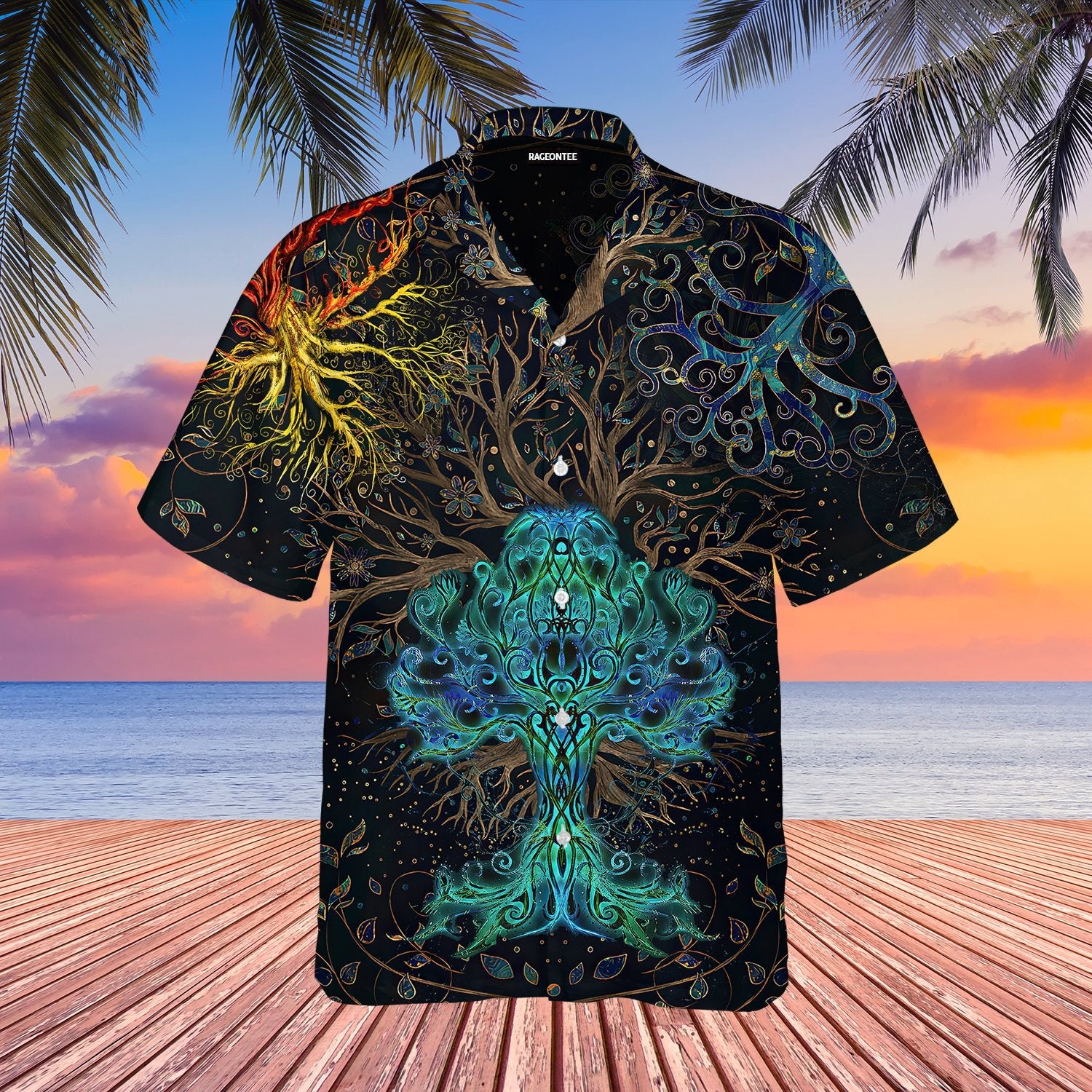 Tree Of Life Spirits Never Die Hawaiian Shirt | For Men & Women | Adult | WT1534{Size}