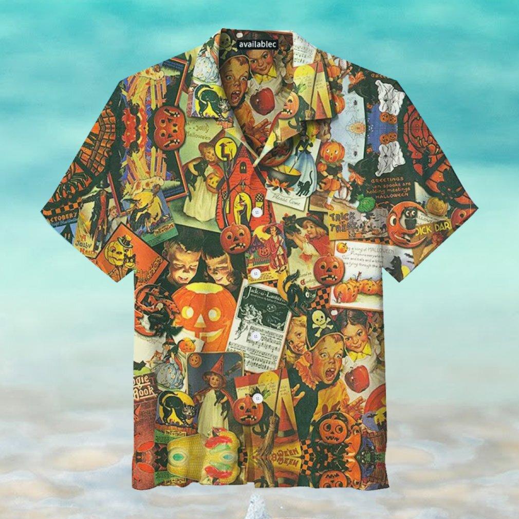 Trick or Treat Halloween Hawaiian Shirt | For Men & Women | Adult | HW9044{Size}