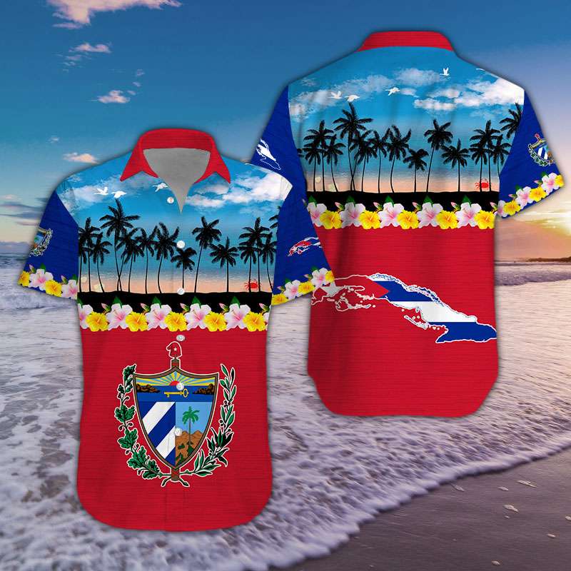 Tropical Beach Hawaiian Shirt | For Men & Women | Adult | HW6685{Size}